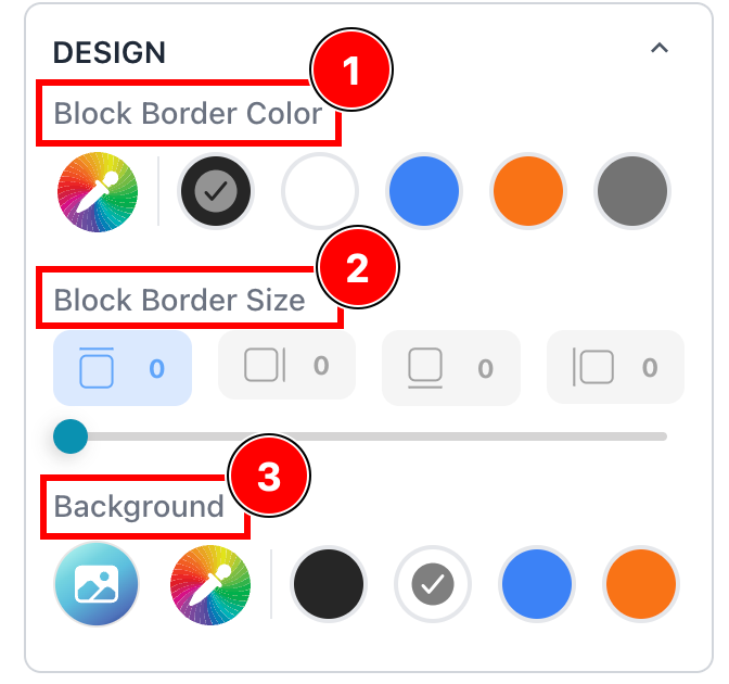 Slide Banner Design Section