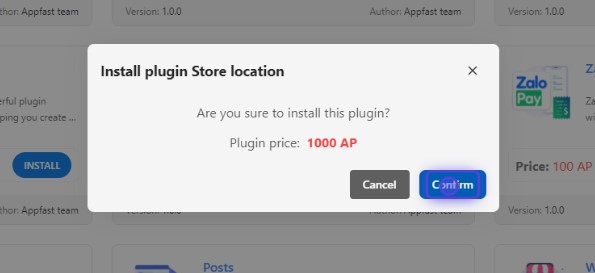 Confirm new plugin