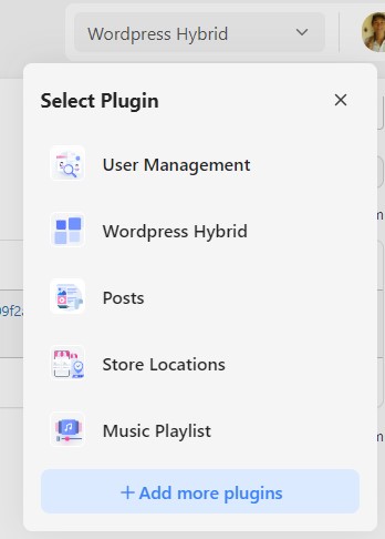 Select plugin